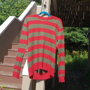 Grunge Freddy Kruger Sweater Hottopic